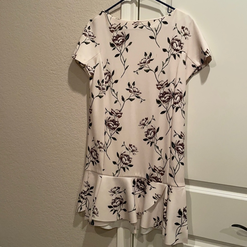 Zara Basic Floral Print Dress